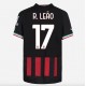 Serie A Fotballdrakter AC Milan 2022-23 Rafael Leao 17 Hjemme Draktsett